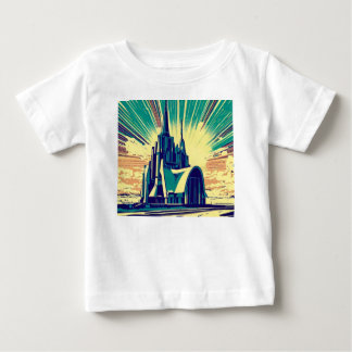 SF Futuristic Church 3 Baby T-Shirt