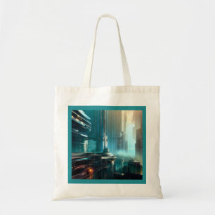 SF Futuristic City 3 Tote Bag