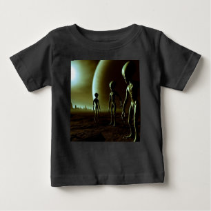 SF Grey Aliens 1 Baby T-Shirt