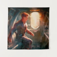 SF Hero Aboard Spaceship 1