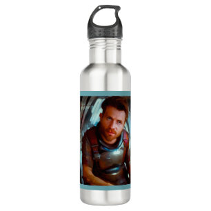 SF Hero Aboard Spaceship 4 710 Ml Water Bottle