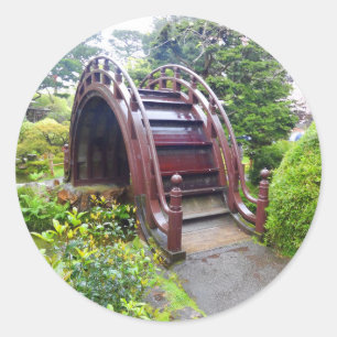 SF Japanese Tea Garden Drum Bridge #3 Stickers