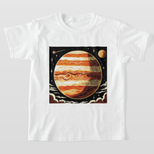 SF Jupiter Woodcut 3 T-Shirt