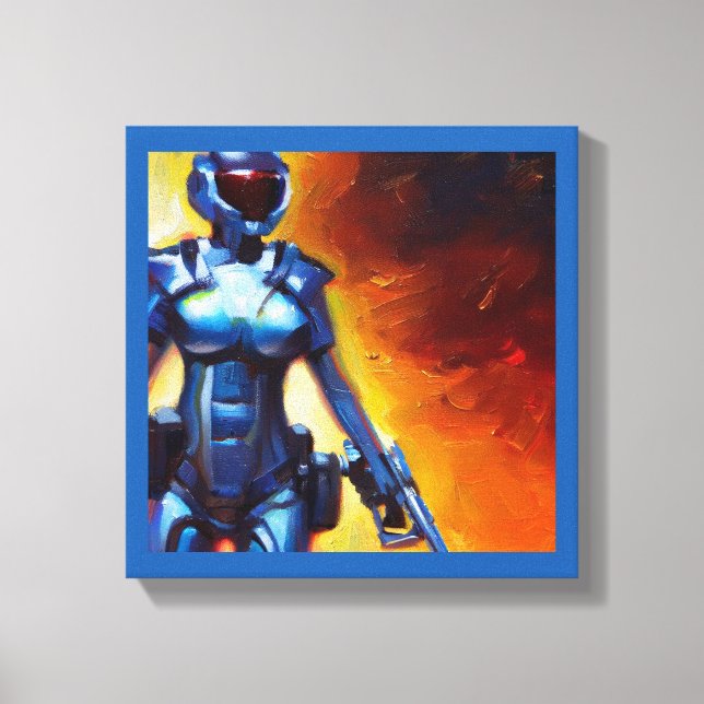 SF - Military Hero 1 Canvas Print (Front)