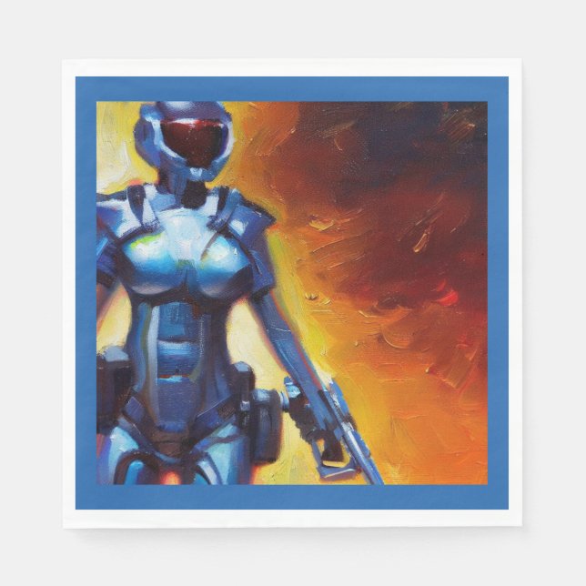 SF - Military Hero 1 Napkin (Front)