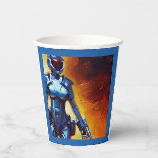 SF - Military Hero 1 Paper Cups