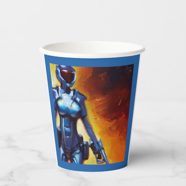 SF - Military Hero 1 Paper Cups (Front)