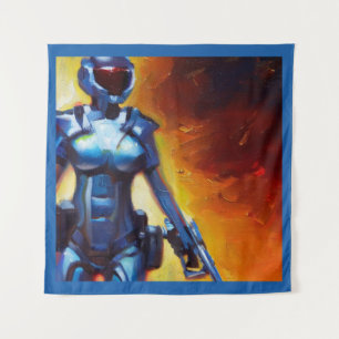 SF - Military Hero 1 Tapestry