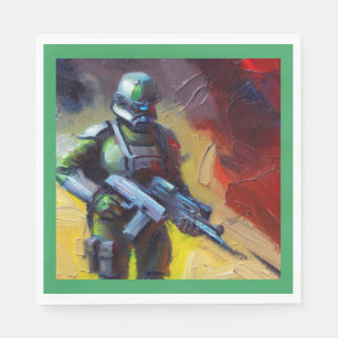 SF - Military Hero 2 Napkin