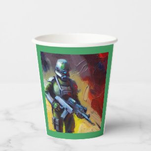 SF - Military Hero 2 Paper Cups