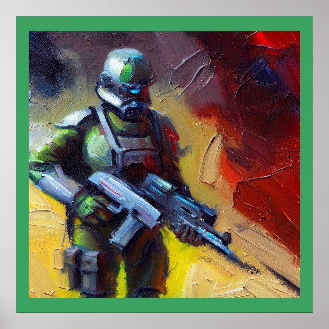 SF - Military Hero 2 Poster (Front)