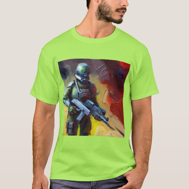 SF - Military Hero 2 T-Shirt (Front)