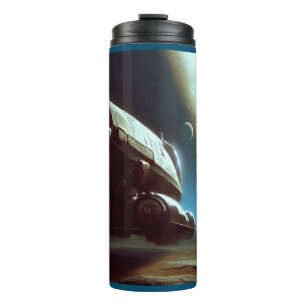 SF Orbiting Spaceship 1 Thermal Tumbler