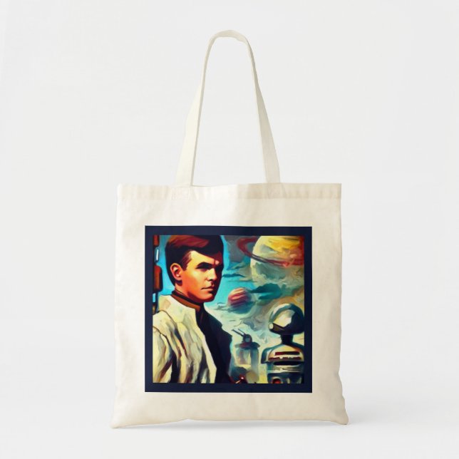 SF Pulp Magazine Cover Style 2 Tote Bag (Front)