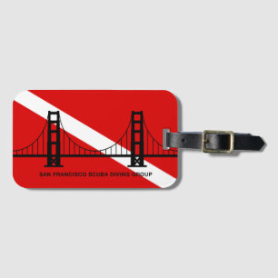 SF Scuba Diving Group luggage tags