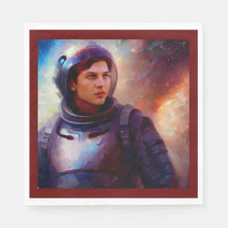 SF Space Hero 4 Napkin