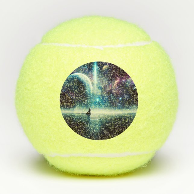 SF  Space Opera (1) Tennis Balls (Front)