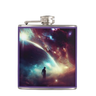 SF - Space Opera 4 Hip Flask