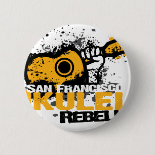 sf Ukulele Logo 6 Cm Round Badge