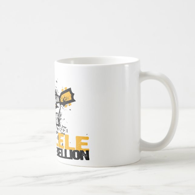 sf Ukulele Logo Coffee Mug (Right)