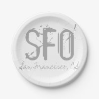 SFO San Francisco Typography