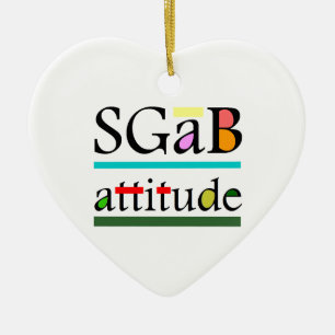 Sgab attitude ceramic tree decoration
