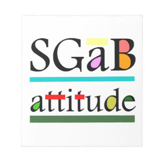 Sgab attitude notepad