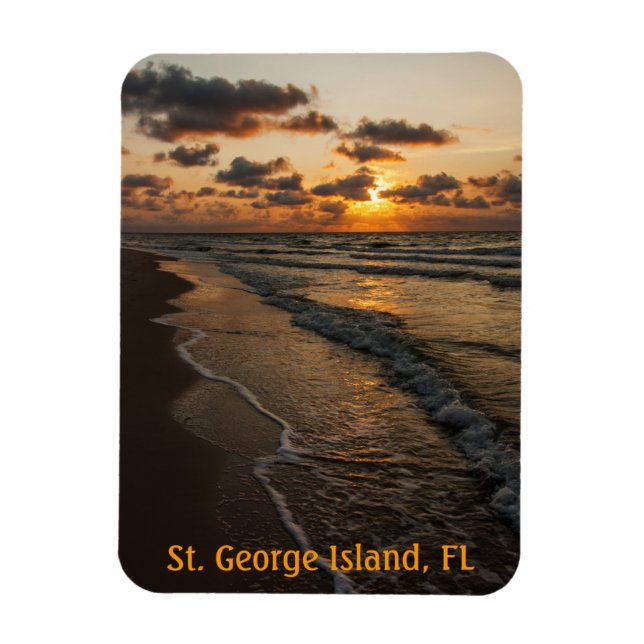 SGI Beach Sunrise Magnet (Vertical)