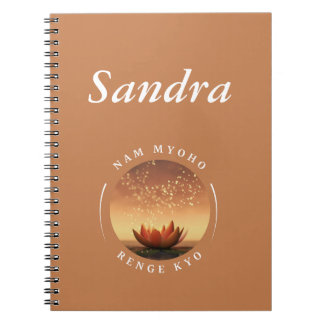 SGI Buddhist Lotus and NMRK Notebook