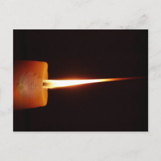 SGI Buddhist Postcard with Lotus Candle and NMRK