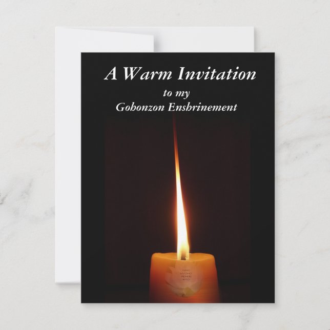 SGI Enshrinement Invitation Template (Front)