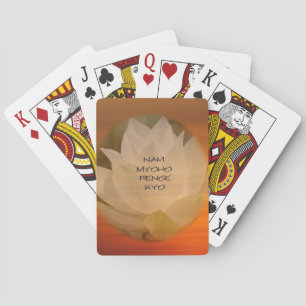 SGI Playing Cards: Lotus and "Nam Myoho Renge Kyo" Cards