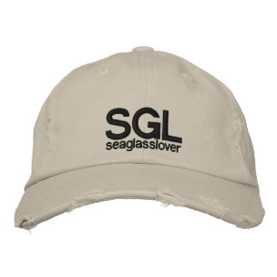 SGL, seaglasslover Embroidered Hat