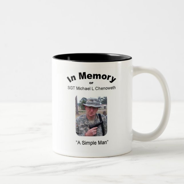 SGT Michael Chenoweth Mug (Right)