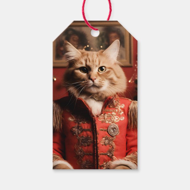 Sgt Pepper Cat Gift Tags (Front)