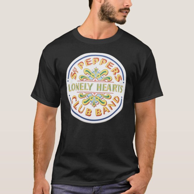 Sgt Pepper Drum Skin Classic T-Shirt (Front)