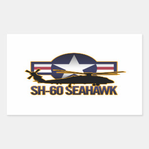 SH-60 Seahawk Rectangular Sticker