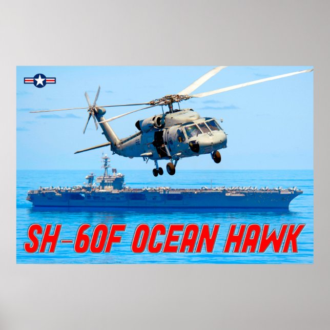 SH-60F OCEAN HAWK POSTER (Front)