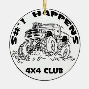 SH_black_Dodge Ceramic Tree Decoration