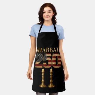 Shabbat 250 Candle | Jewish American Heritage Apron