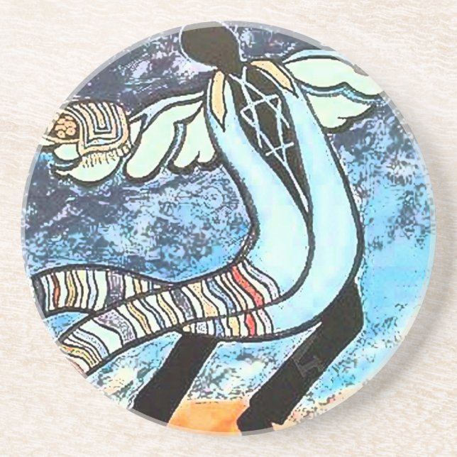 Shabbat Coaster (Front)