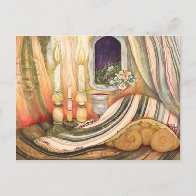 Shabbat Postcard (Front)