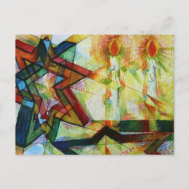 Shabbat Postcard (Front)