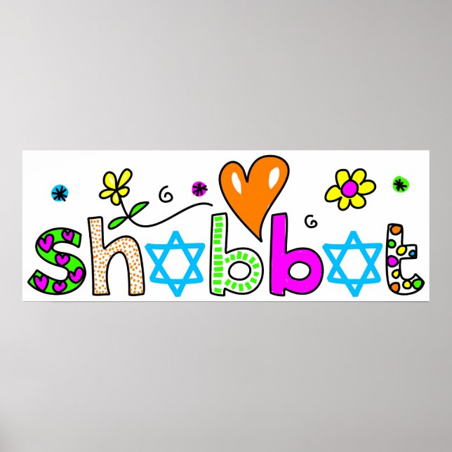 Shabbat Poster (Front)