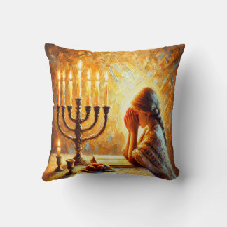 Shabbat Shalom Cushion