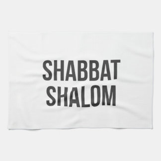 Shabbat Shalom Kitchen Towel
