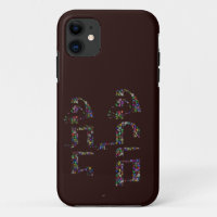 Shabbat shalom made with Gemstones in All Colours