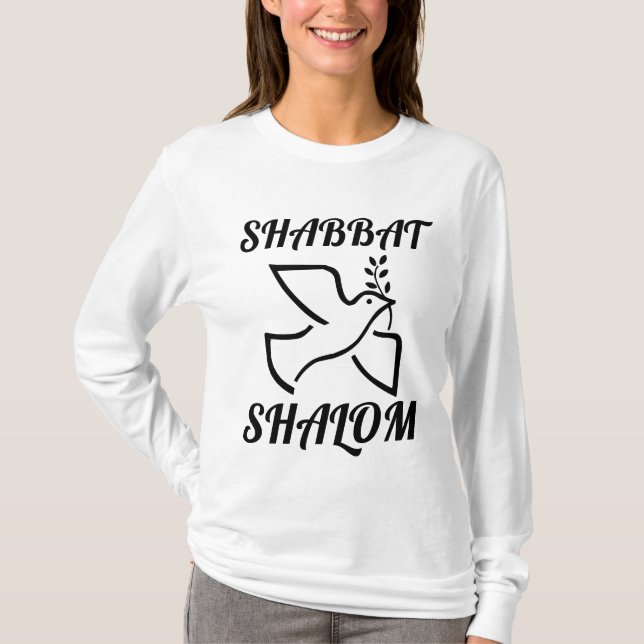 SHABBAT SHALOM T-SHIRTS (Front)