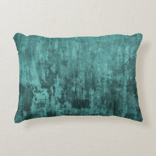 Shabby background, turquoise colour, grunge, loft, decorative cushion