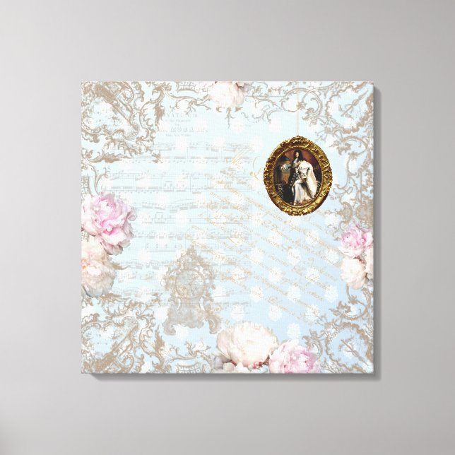 Shabby Chic 2 - Wrapped Canvas (Front)